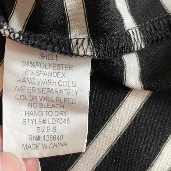 Latiste striped woman’s long dress size S - Picture 6 of 9